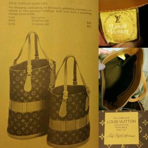 1970s LOUIS VUITTON Monogram Bucket Bag - Under Special License to the  French Co